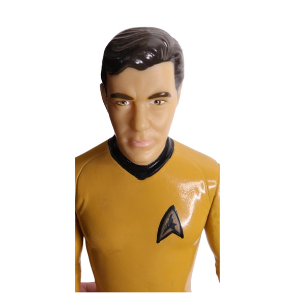 1991 Hamilton Gifts Star Trek Captain Kirk 11" Vinyl Figure - Jointed - Picture 4 of 4